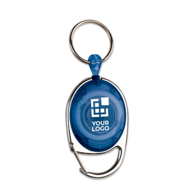 Cuelga identificador de varios colores con clip ajustable y cordón de 60cm