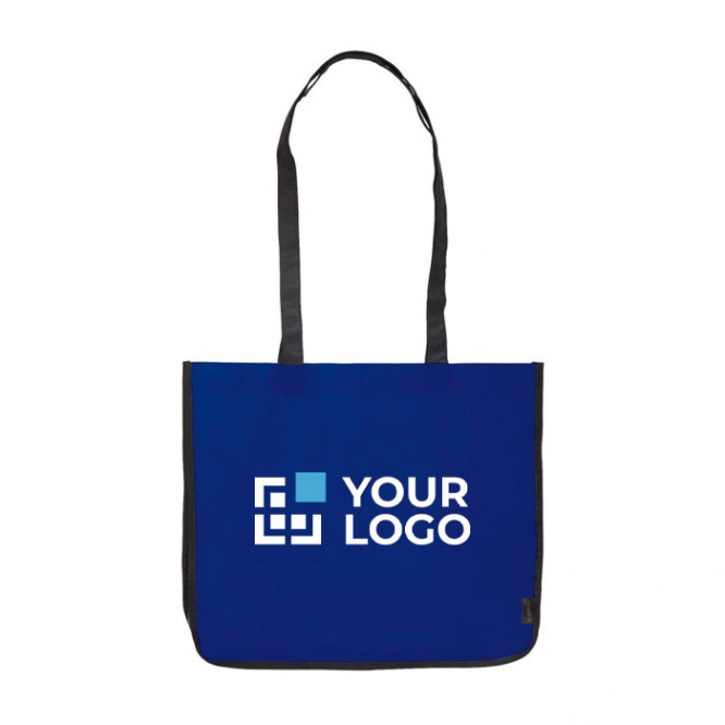 Bolsa de non-woven laminado de colores con los lados en blanco