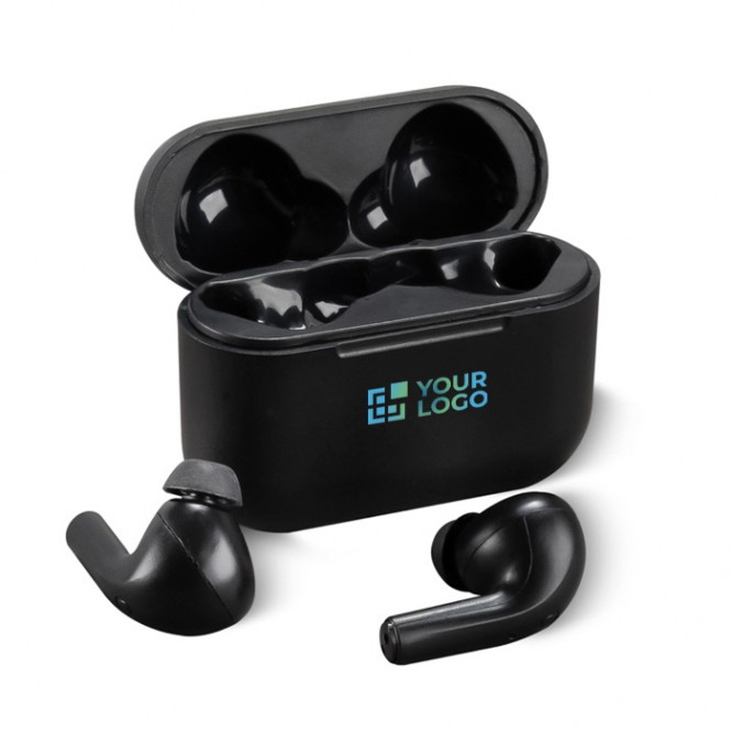 Clásicos auriculares True Wireless Stereo en estuche de carga negro