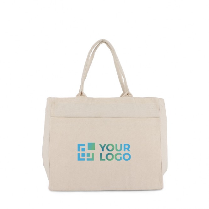 Bolsa de algodón OEKO-TEX con varios bolsillos 320 g/m2 Bolsa de algodón OEKO-TEX con varios bolsillos 320 g/m2