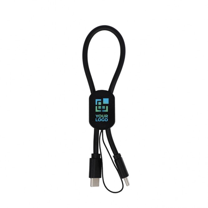 Cable de carga compacto y personalizable ideal para transportarlo 60 W