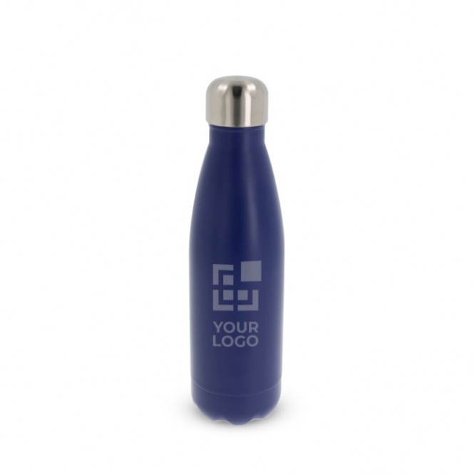 Botella hermética de acero inoxidable en varios colores 500ml