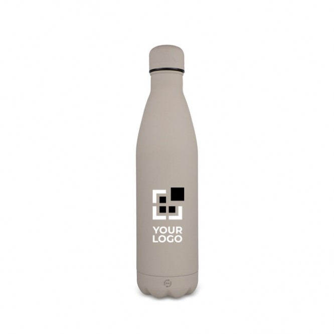 Botella de acero inoxidable reciclado con acabado aterciopelado 750ml