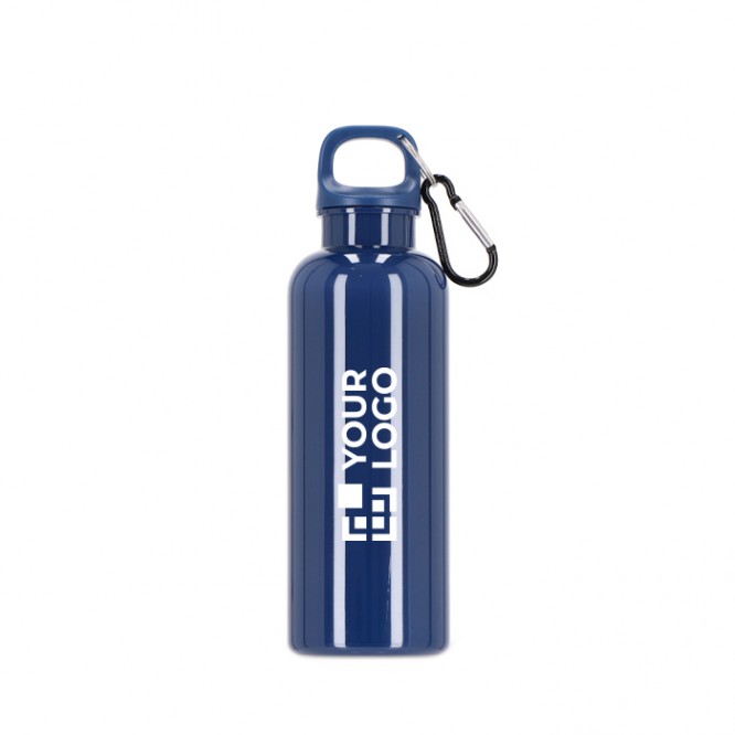 Botella de plástico en vivos colores con tapón a juego 500ml Botella de plástico en vivos colores con tapón a juego 500ml