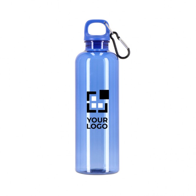Botella de plástico en vivos colores transparentes 750ml Botella de plástico en vivos colores transparentes 750ml