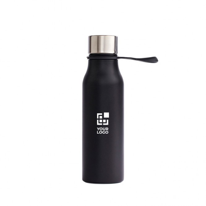 Botella termo de acero inoxidable con tapa antigoteo y asa 450ml Botella termo de acero inoxidable con tapa antigoteo y asa 450ml