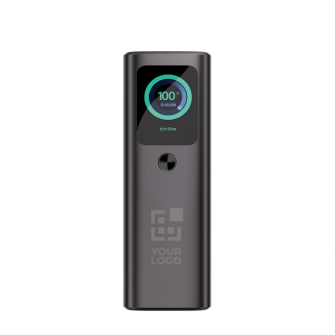 Batería externa de aluminio con carga múltiple y pantalla HQ 20.000 mAh