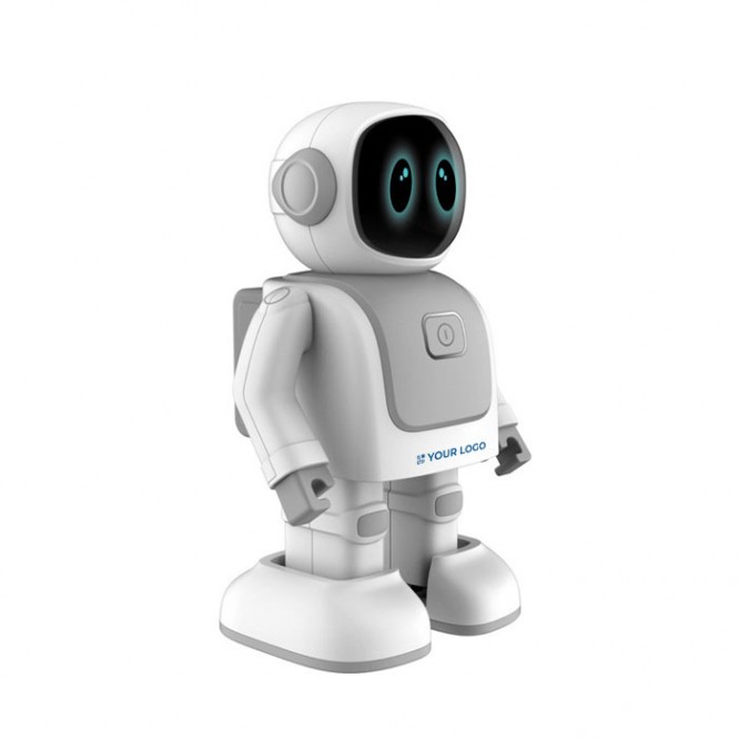 Robot Robert que baila con conexión móvil y altavoz incorporado