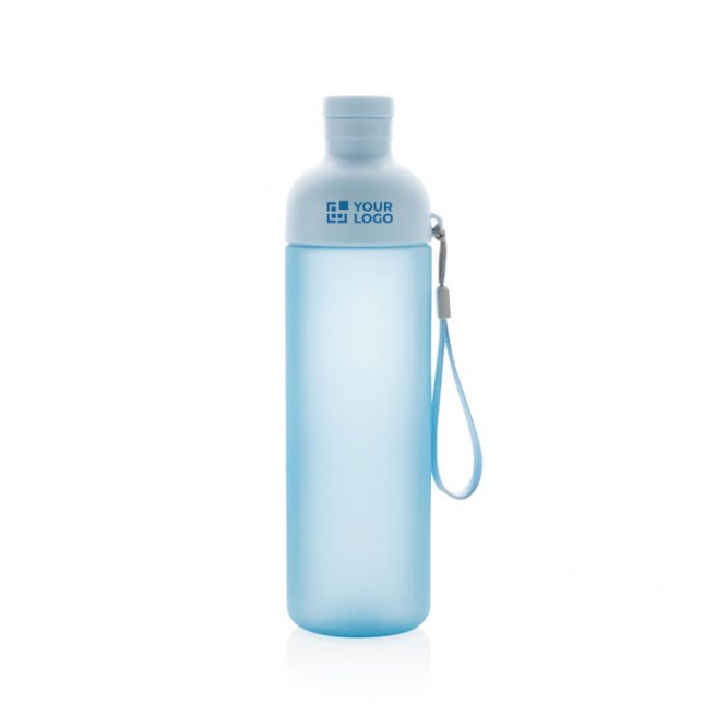 Botella de tritán con cuerpo dividido