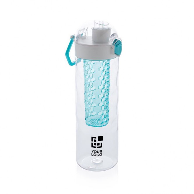 Botella para agua con infusor de frutas vista principal