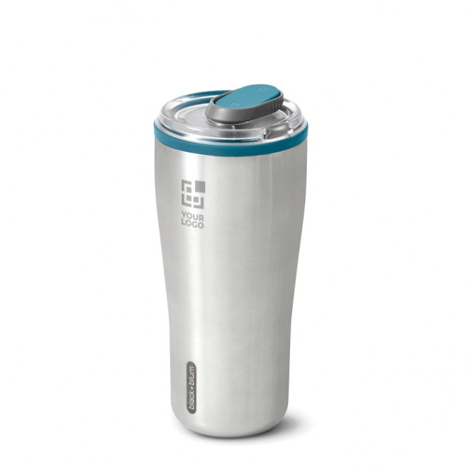 Vaso térmico de aceor inoxidable con antigoteo Black+Blum 600ml
