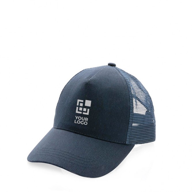 Gorra tipo camionero sostenible