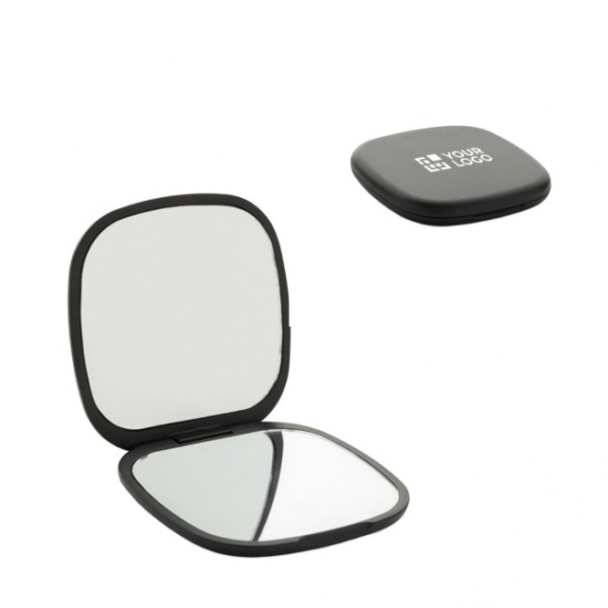 Espejo en plástico reciclado con doble vista estándar y aumento Espejo en plástico reciclado con doble vista estándar y aumento