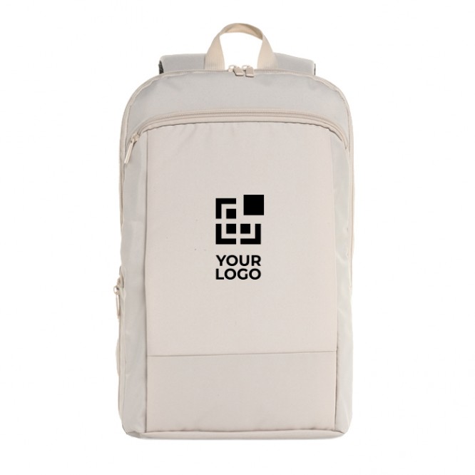 Mochila ultradelgada en RPET con diseño expandible 15.6 Mochila ultradelgada en RPET con diseño expandible 15.6