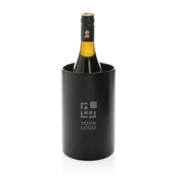 Cubitera de acero inoxidable reciclado para botellas de vino