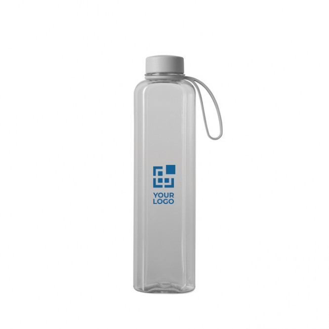 Botella RPET con diseño moderno y funcional y tapa antigoteo 550ml