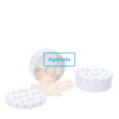 Lata clic clac de caramelos con sabor naranja de 25g color blanco vista principal - Agotado