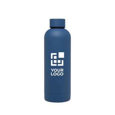 Botella de cobre y acero inoxidable reciclado aislada al vacío 500ml