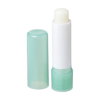 Bálsamo labial para personalizar con logo color verde menta