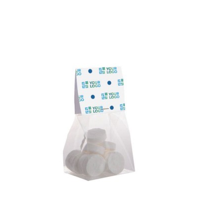 Bolsa de Wilhelmina Mints con cabecera personalizable 50g