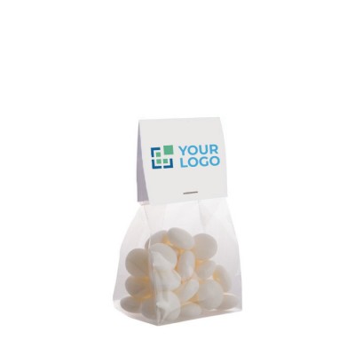 Bolsa de Mentos Mints con cabecera personalizable 100g