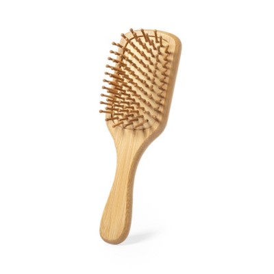 Cepillo de bambú para el pelo