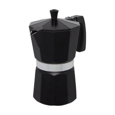 Cafetera italiana con diseño clásico