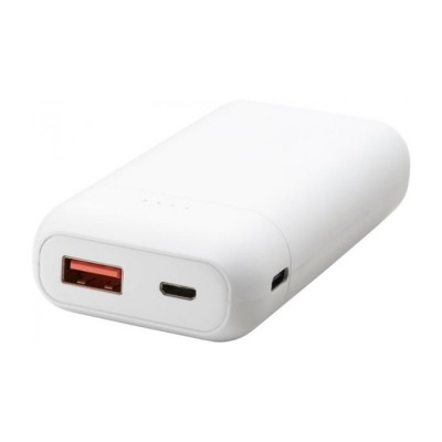 Powerbank con carga rápida color blanco