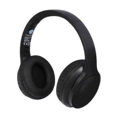 Auriculares de plástico reciclado con micro