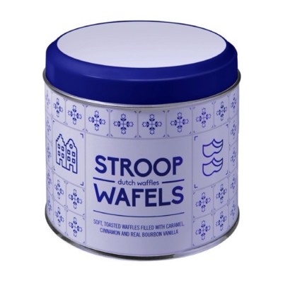 Lata personalizable con wafels
