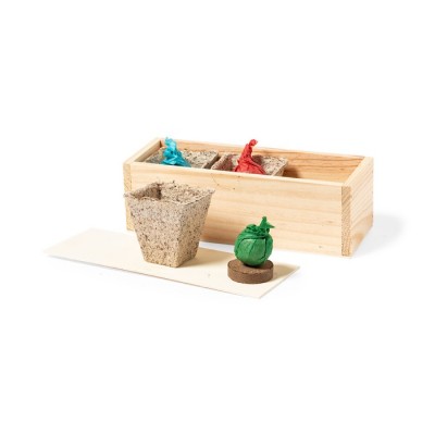 Kit de huerto con tres tipos de semilla