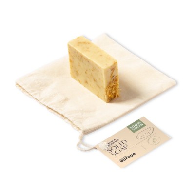 Jabón sólido vegano de caléndula y manzanilla