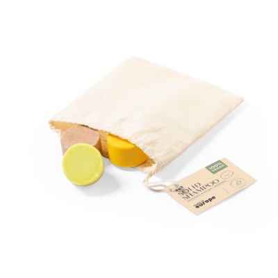 Set con 3 champús veganos y sostenibles