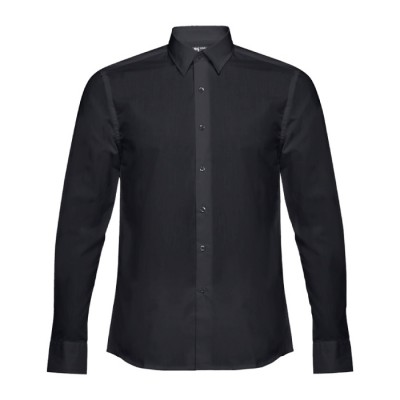 Camisas para empresas 115 g/m2 color negro primera vista