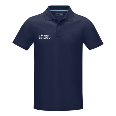 Polo algodón orgánico GOTS de hombre 180 g/m2 Elevate NXT