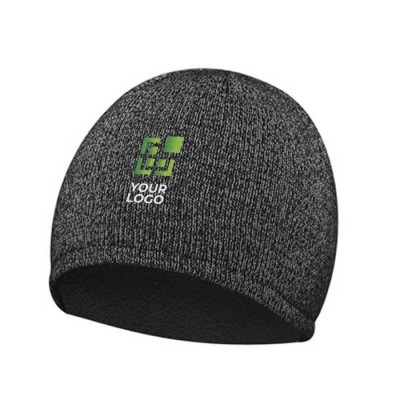 Gorro de invierno deportivo reflectante personalizado