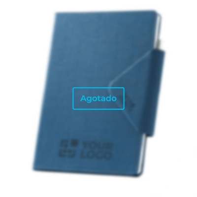 Agendas para empresa con cierre magnético con logotipo Agotada