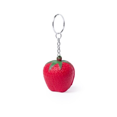 Llavero antiestrés con forma de fruta
