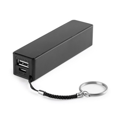 Batería externa personalizable de 2200mAh color negro