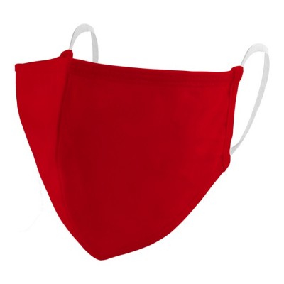 Mascarillas lavables empresa rojo