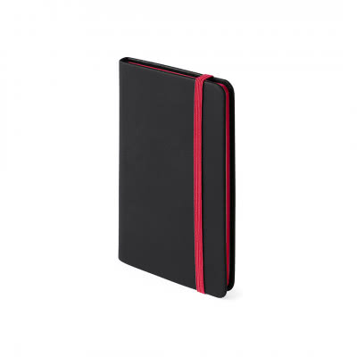 Cuaderno de bolsillo B7 merchandising color rojo