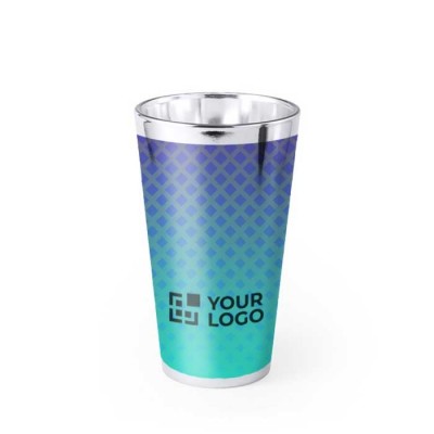 Vasos de cristal grabados o sublimados