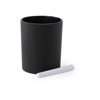 Vela pizarra con tiza para decorar