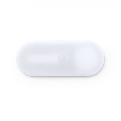 Tapa para webcam antibacteriana personalizable color blanco