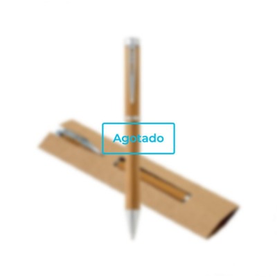 Boli publicitario de bambú con funda vista principal agotado