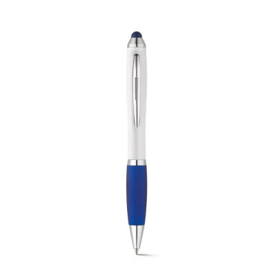 Un boli clásico con cuerpo de color blanco color azul