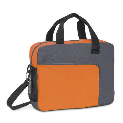 Colorido maletín portadocumentos  color naranja
