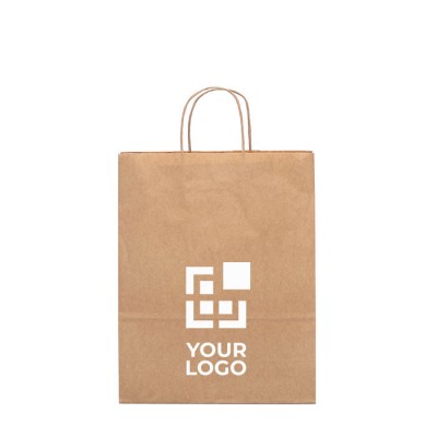 Bolsa de cartón serigrafiada