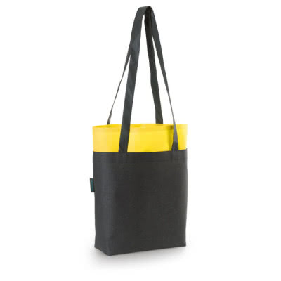 Bolsa barata personalizada de diseño color amarillo