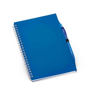 Cuadernos de tapa semi rígida con anillas A5 color azul